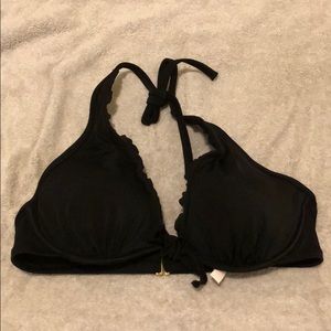 Victoria's secret black bikini top